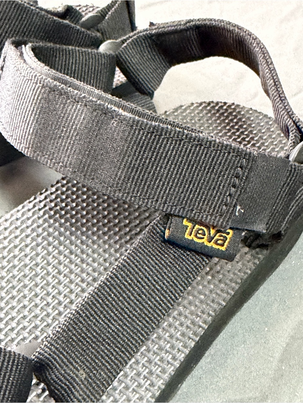 Teva Black Strap Sport Sandals - Picture 7 of 9
